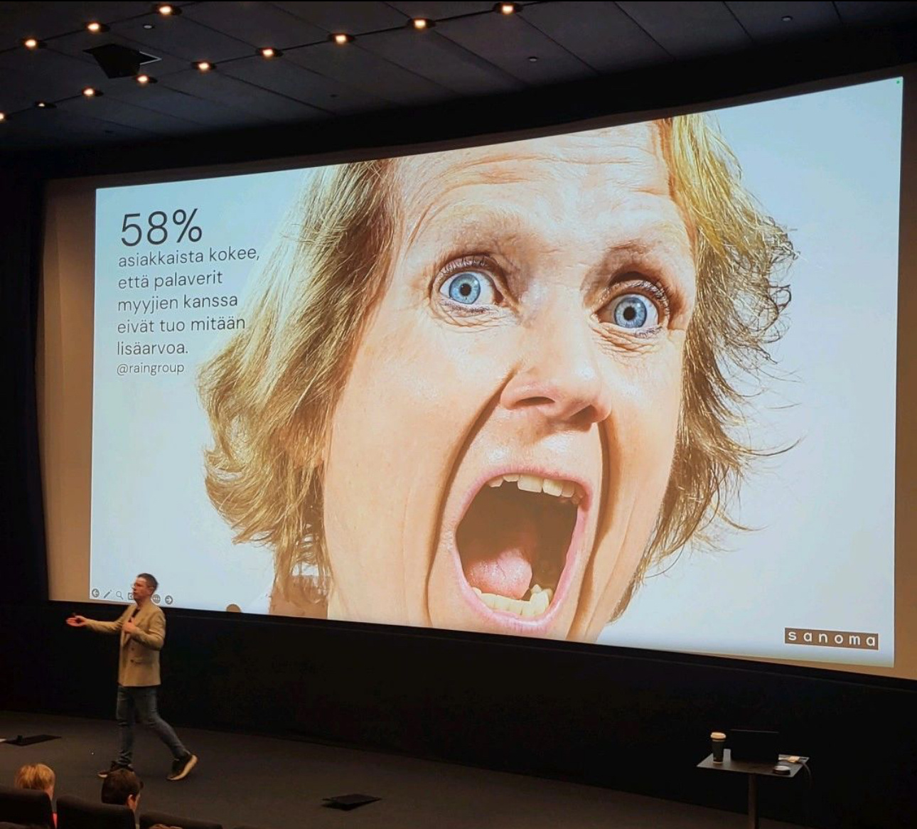 Sanoma - Asiakaskeskeisen organisaatio kehityshanke